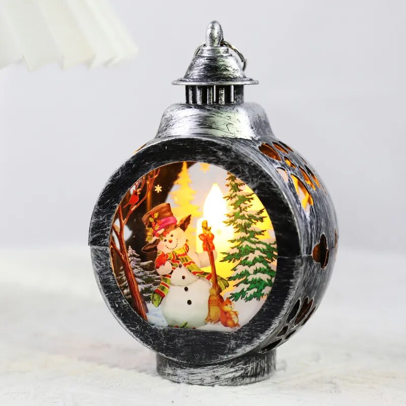 3 Pack Christmas sublimation ornament with light BulkCrafting Blanks