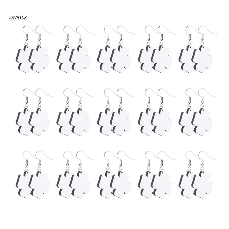 30 pieces Sublimation Blank Earrings - 5 shapes to choose from BulkCrafting Blanks