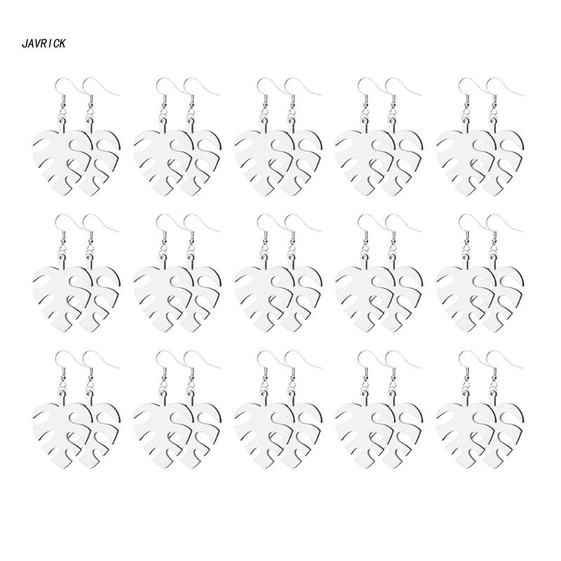 30 pieces Sublimation Blank Earrings - 5 shapes to choose from BulkCrafting Blanks