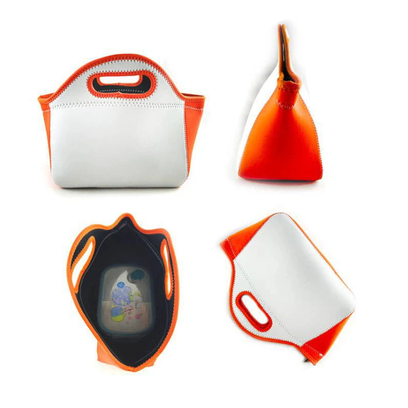 5 Pack - Sublimation Neoprene Lunch Bags