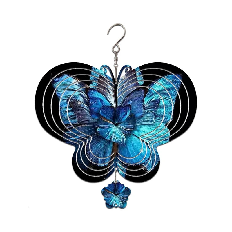 2 Pack Butterfly Sublimation Wind Spinner Blanks