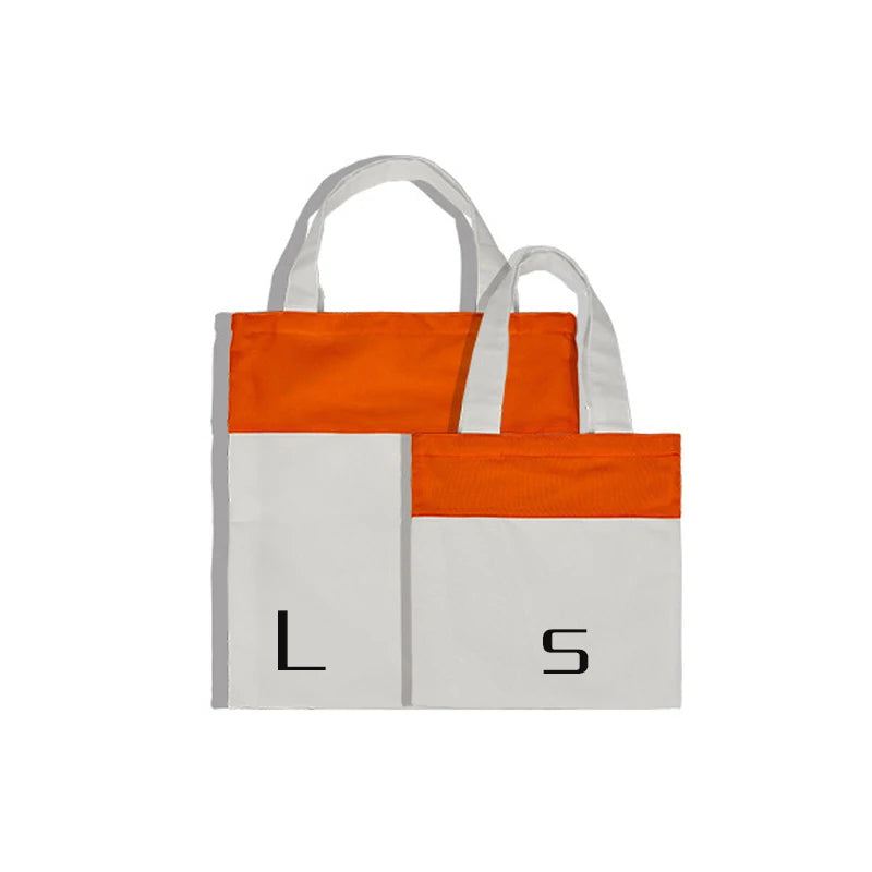 5 Pack Coloured Sublimation Shopping Bags - 2 Sizes Available