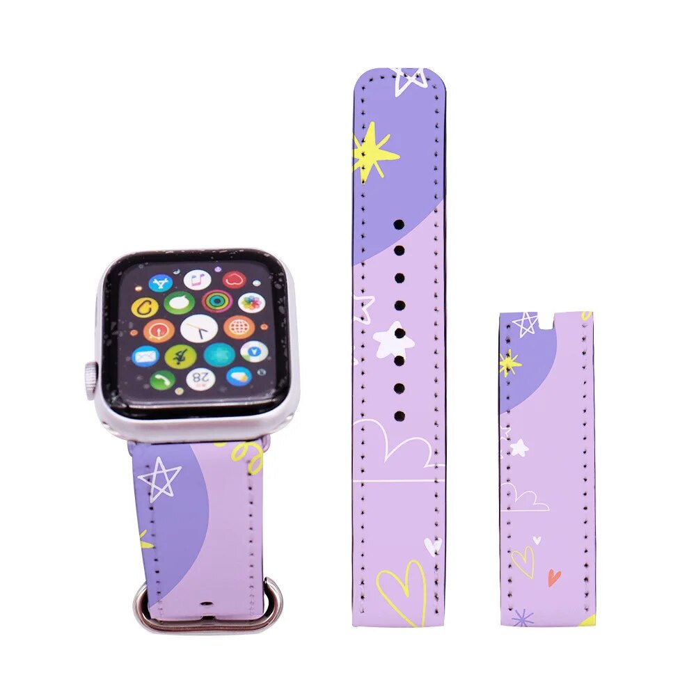 5 Pack - Apple Watch Sublimation Bands