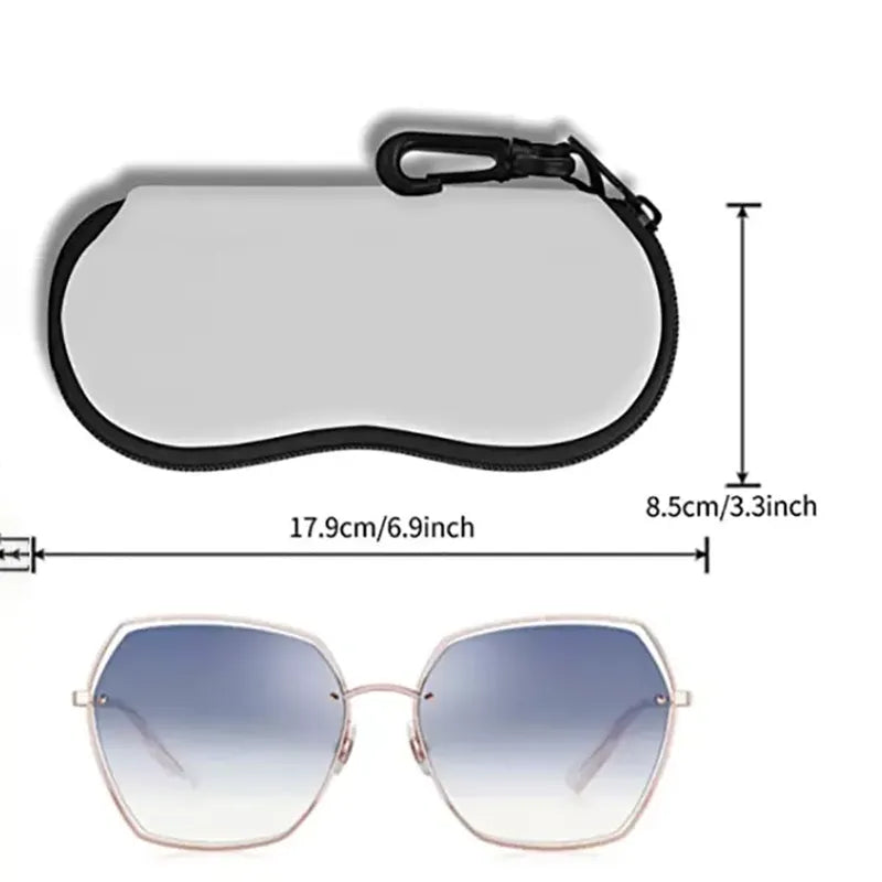1 or 5 Pack Sublimation Neoprene Glasses Case