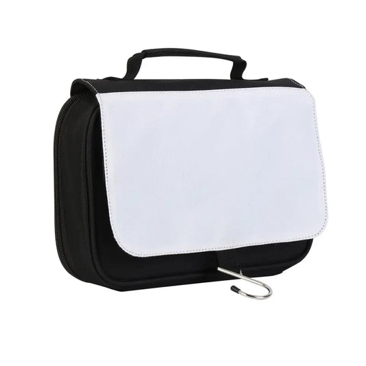 1 or 5 Pack Sublimation Toiletry Bag with Hook for Travel