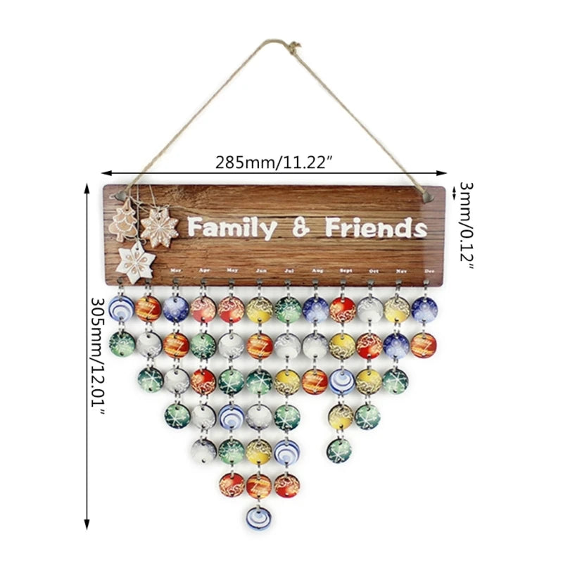 Sublimation Board with Tags for Family/Friends/Birthdays & More!